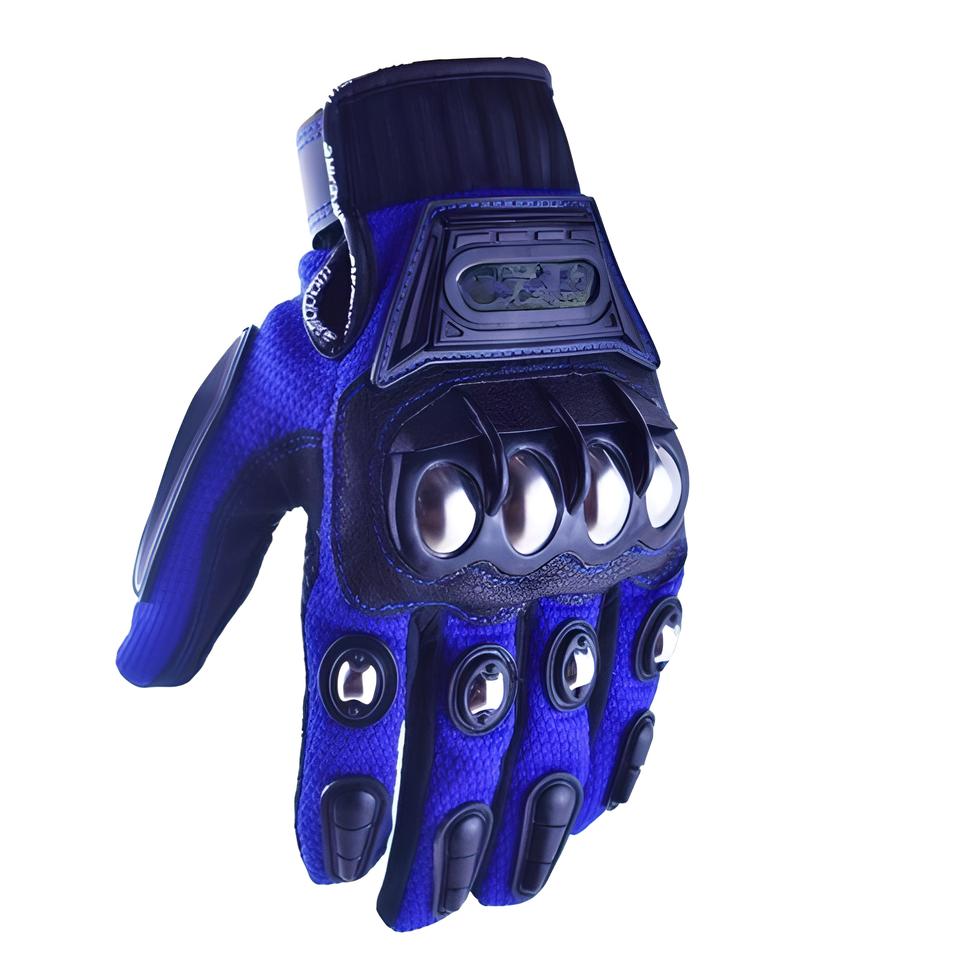 Guantes de Moto con Refuerzos – Ideal para Ruta y Fuera de Pista 