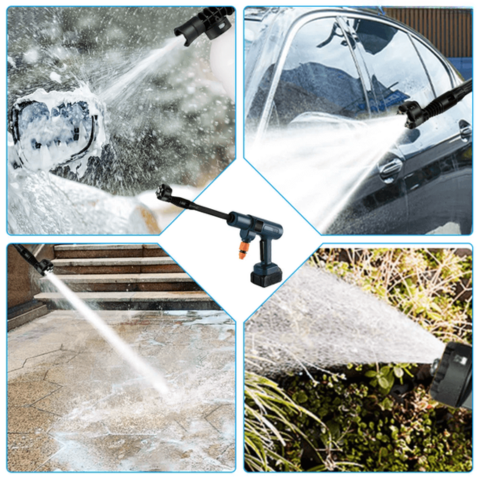 Nettoyeur Haute Pression Sans Fil — Puissance, Mobilité & Efficacité