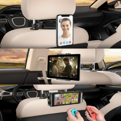 Support Universel Voiture — Compatible Téléphones, Tablettes et Switch