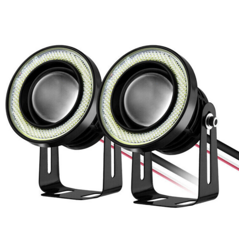 Fari Antinebbia Auto LED — Illuminazione Potente Impermeabile 