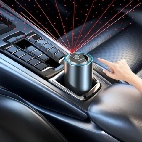 Difusor de Coche Inteligente – Anti-Olores y Relajación 