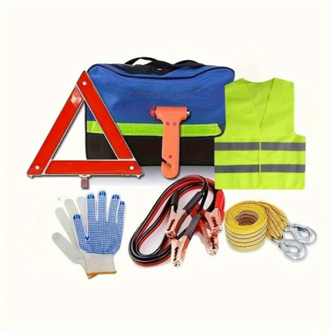 Kit de Urgență pentru Mașină – Securitate și Asistență pe Drum 