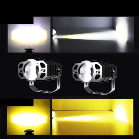 תאורת LED בעלת ביצועים גבוהים עבור אופנועים ורכבים עם 4 גלגלים 