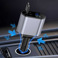 9-in-1車載充電器 — すべてのデバイス用の154Wの電力 