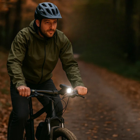 Luz delantera para bicicleta de 250 lúmenes: mayor visibilidad y seguridad nocturna