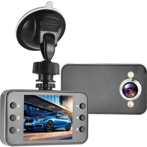 Dashcam Full HD Avec Capteur De Mouvement Et Vision Nocturne — Sécurité Routière & Enregistrement Continu