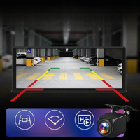 Ecran tactil de 11,3" cu cameră de bord 4K și cameră de vedere din spate 1080p - Imagine ultra clară și deplasare lină