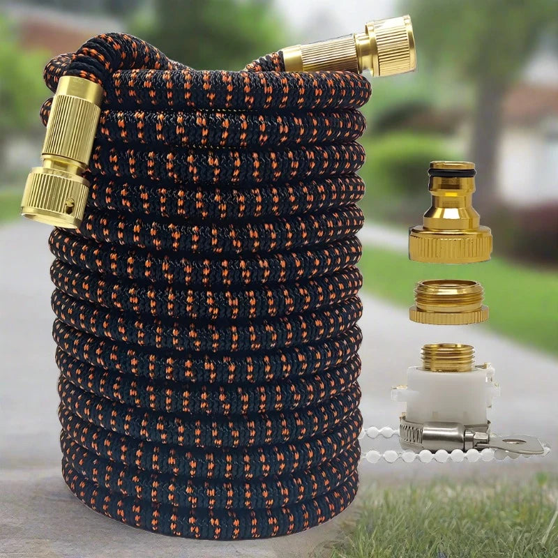 Tubo per Irrigazione Estensibile — Multifunzionale con Pistola ad Alta Pressione 