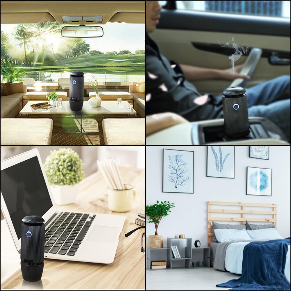 Purificateur D’Air Portable Pour Voiture — Fraîcheur Et Bien-Être En Trajet