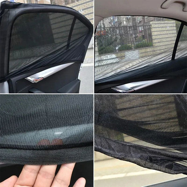 Universal Extendable Sunshade for Car Side Windows 