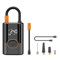 Φορητός Φουσκωτής Τροχών Με Ψηφιακή Μανόμετρο 