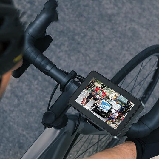 Specchio Retrovisore Digitale Per Bicicletta — Sicurezza Rafforzata In Circolazione 
