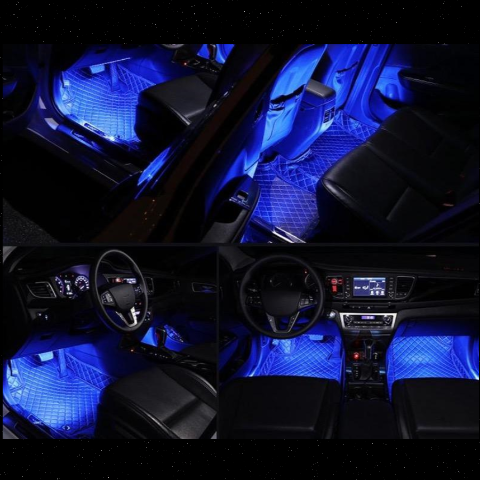 LED Hangulatlámpa Autóhoz – Stílusos Belső Design 