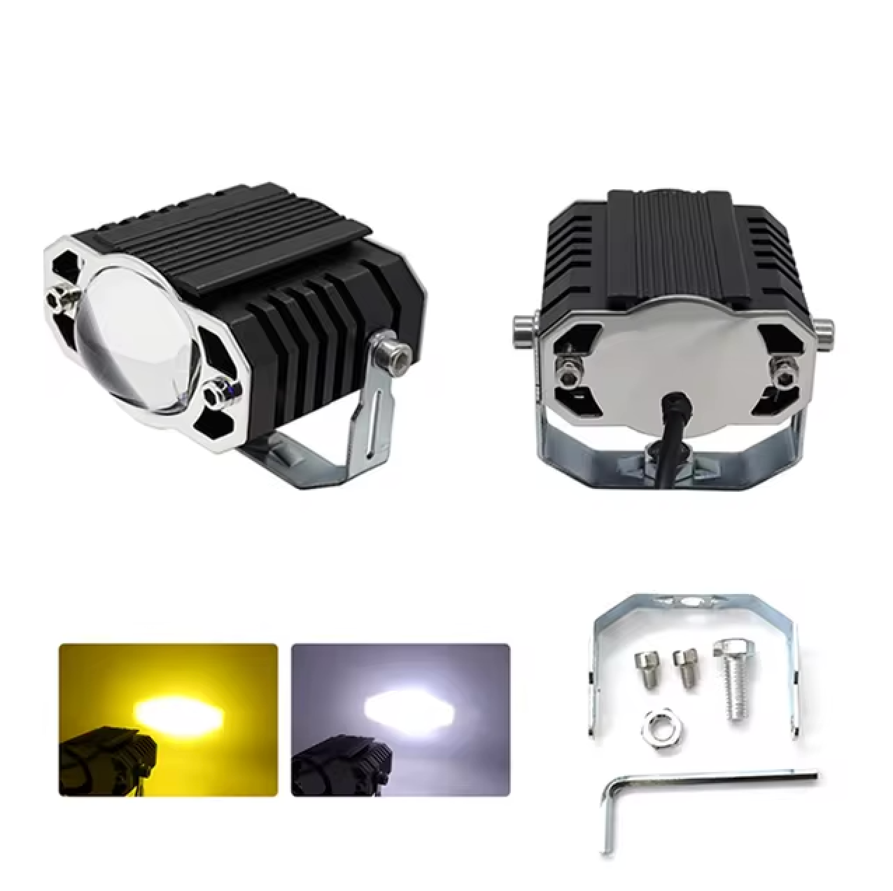 תאורת LED בעלת ביצועים גבוהים עבור אופנועים ורכבים עם 4 גלגלים 
