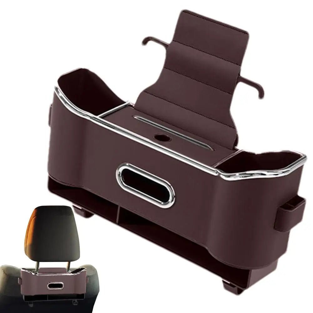 Organizzatore per sedili posteriori con ganci e portaoggetti - Spazio ottimizzato e auto ordinata